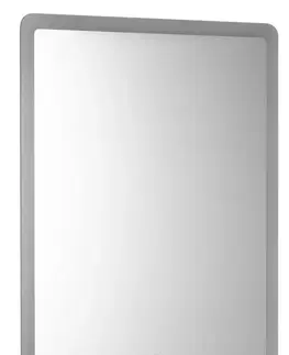 Kúpeľňové zrkadlá AQUALINE - FAGO zrkadlo s LED osvetlením 50x70cm, dotykový senzor, stmievateľné FA060