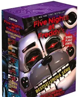 Fantasy, upíri Five Nights at Freddy's: BOX (Stříbrné oči, Znetvoření, Čtvrtá šatna) - Scott Cawthon,Kira,Jana Jašová,Michaela Karavarakis