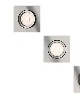 Svietidlá Philips 50403/17/PN - SADA 3x Podhľadové svietidlo DONEGAL 1xGU10/5,5W/230V 50403/17/PN