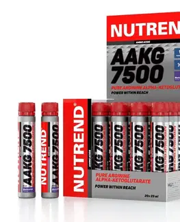 Anabolizéry a NO doplnky AAKG 7500 - Nutrend 20 x 25 ml. Blackcurrant