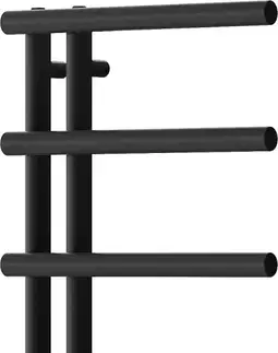 Radiátory do kúpeľne MEXEN - Jukon vykurovací rebrík/radiátor 988 x 500 mm, 461 W, čierna W116-0988-500-00-70