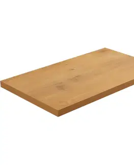Kúpeľňový nábytok CERANO - Doska pod umývadlo Navira Pro - dub medový - 80x3,6x46 CER-8050BD7596