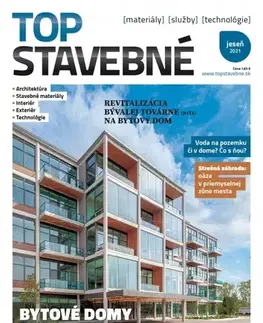 Domov, zariaďovanie Top stavebné materiály, služby, technológie jeseň 2021 - Kolektív autorov
