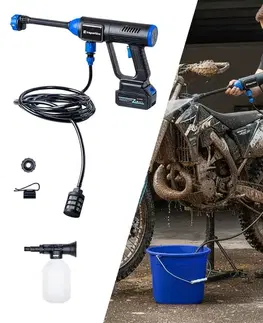 Doplnky na bicykel Akumulátorová umývacia pištoľ inSPORTline Esedera