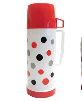 Termosky a termohrnčeky MAKRO - Termoska a hrnček 0,45L bodkovaná