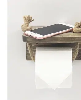 Svietidlá  Držiak toaletného papiera 10x17 cm smrek 792EVL2828