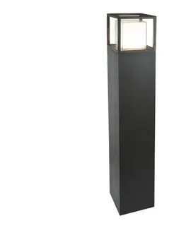 Záhradné lampy Searchlight 3843-900GY - LED vonkajšie svietidlo OHIO LED/10W/230V 3843-900GY