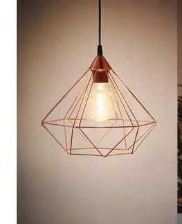 Svietidlá Eglo 94194 - Luster TARBES 1xE27/60W/230V 94194