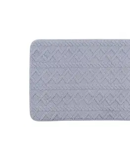 Svietidlá Multidecor Kúpeľňová predložka NEW STYLE 3D 60x90 cm sivá 508329