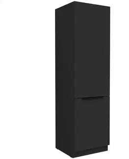 Kuchynské skrinky stojace Kuchynská skrinka Aria-Bl/Bl Anti Fingerprint 60dk-210 2f