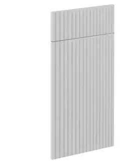 Kuchynské skrinky Čelo skrinky Luxeo F14-D40S1-AX ryfla white