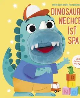 Leporelá, krabičky, puzzle knihy Dinosaurík nechce ísť spať