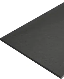 Vane MEXEN - Stone+ sprchová vanička obdĺžniková 100x70, antracit 44717010