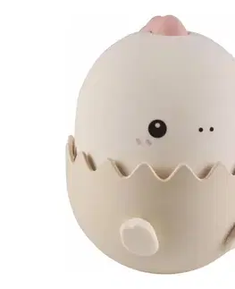 Lampy  LED RGBW Stmievateľná detská dotyková lampa BABY DINO LED/0,75W/5V 1200mAh ružová 326973