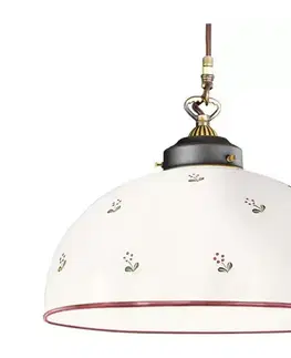 Svietidlá Kolarz 731.32.77 - Luster na lanku NONNA 1xE27/75W/230V pr. 36 cm červená 731.32.77