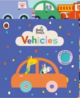 Leporelá, krabičky, puzzle knihy Baby Touch - Vehicles Tab Book