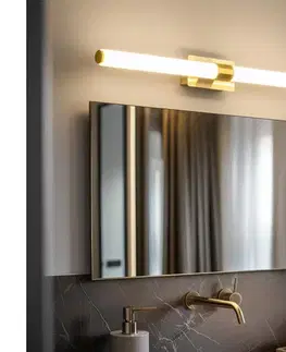 Svietidlá Brilagi - LED Kúpeľňové osvetlenie zrkadla DIANA LED/10W/230V IP44 zlatá FG-M1-C17-600-GLD