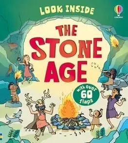 Leporelá, krabičky, puzzle knihy Look Inside the Stone Age - Abigail Wheatley,Hazel Maskell,Tognetti Stefano