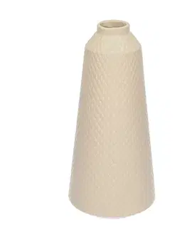 Vázy, misy Váza Velo 27 cm beige