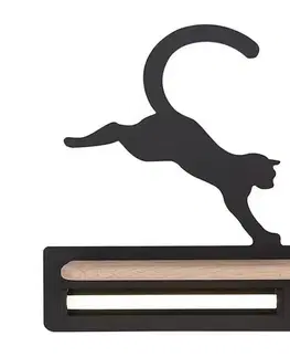 Svietidlá  LED Detské nástenné svietidlo s poličkou JUMPING CAT LED/5W/230V 21-75635