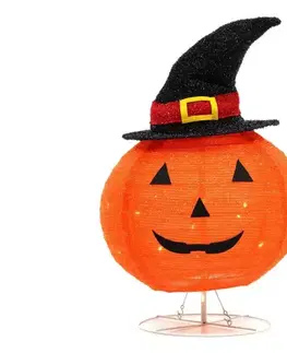 Svietidlá  - LED Vonkajší dekorácia HALLOWEEN LED/3xAA/teplá biela IP44 tekvica 52000328