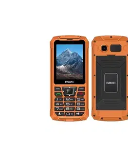 Predlžovacie káble Evolveo - StrongPhone Z6 vodotesný Dual SIM telefón oranžový SGP-Z6-OR
