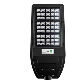 LED osvetlenie  LED solárne pouličné svietidlo VIA 100W/10000 mAh 3,2V 6000K IP54 + diaľkové ovládanie EKO9094