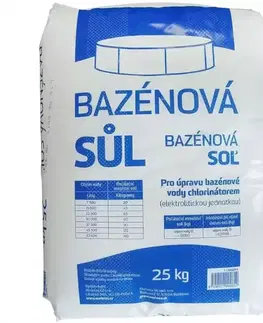 Ostatné čističe bazénov Bazénová soľ 25 kg