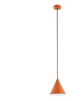 Svietidlá  Luster na lanku FABO 1xE27/15W/230V medená 61458