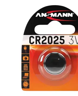 Predlžovacie káble Ansmann 04673 - CR 2025 - Lithiová batéria gombíková 3V 04673