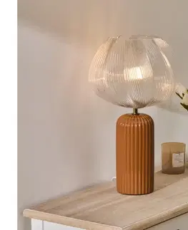 Lampy Atmosphera - Stolná lampa PHYLAS 1xE14/40W/230V oranžová 210349B