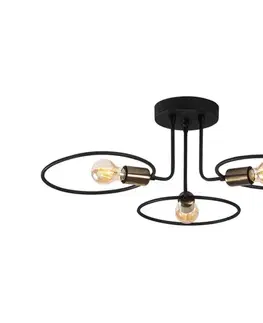 Svietidlá  Prisadený luster CIRCLE 3xE27/40W/230V 584TTM1294