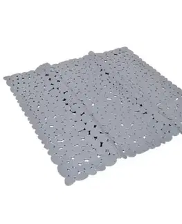 Kúpeľňové predložky Kinekus Podložka do sprchy/kúta, 54x54cm, sivá