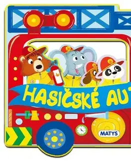 Leporelá, krabičky, puzzle knihy Veci v pohybe: Hasičské auto - Kolektív autorov