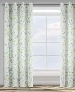 Závesy do spálne Záves MIA 140X250 na priechodkách 385844