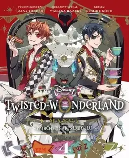 Manga Twisted Wonderland: Příběh z Heartslabyulu 4 - Yana Toboso,Wakana Hazuki,Sumire Kóno,Markéta Audy Masopustová