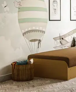 Postele ArtElta Jednolôžková posteľ PARYS hnedá | 80 x 190 cm Farba: Alova 67, Prevedenie: pravé