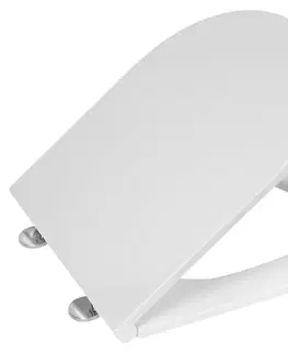 WC dosky ISVEA - WC sedátko, SLIM, Soft Close, Easy Take, biela 40KF0200I