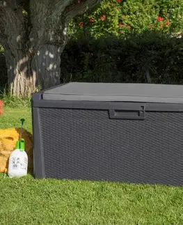 Záhradné úložné boxy Záhradný úložný box SANTORINI PLUS 550 l Toomax