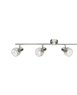 Svietidlá Globo 54809-4 - Bodové svietidlo TEXAS 4xE14/40W/230V matný chróm 54809-4