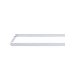 Svietidlá Greenlux Kovový rám pre inštaláciu LED panelov STELLA 120x30 cm biely 