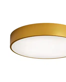Svietidlá  Kúpeľňové stropné svietidlo CLEO 4xE27/24W/230V pr. 50 cm zlatá IP54 5907623601025