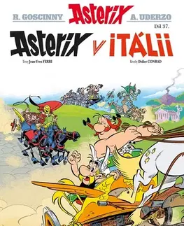 Komiksy Asterix 37 - Asterix v Itálii, 3. vydání - René Goscinny,Albert Uderzo,Michal Lázňovský