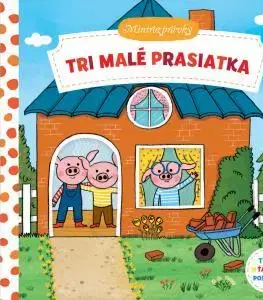 Leporelá, krabičky, puzzle knihy Tri malé prasiatka - minirozprávky