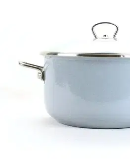 Hrnce BELIS - Hrniec a pokrievka 16cm 1,5l Premium BELIS šedý