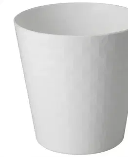 Záhrada Kvetináč Diament Petit 13 cm biely