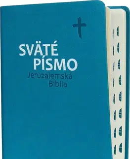 Biblie, biblistika Sväté písmo - Jeruzalemská Biblia - tyrkysová - Kolektív autorov