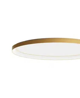Svietidlá Redo 01-3810 - LED stmievateľné stropné svietidlo NOBU LED/80W/230V zlaté 01-3810