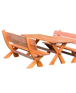 Záhradné zostavy Záhradný komplet BK115 teak