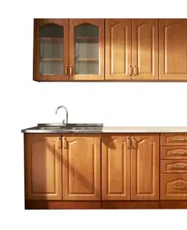 Kuchynské linky KONDELA Lora MDF New kuchyňa jelša